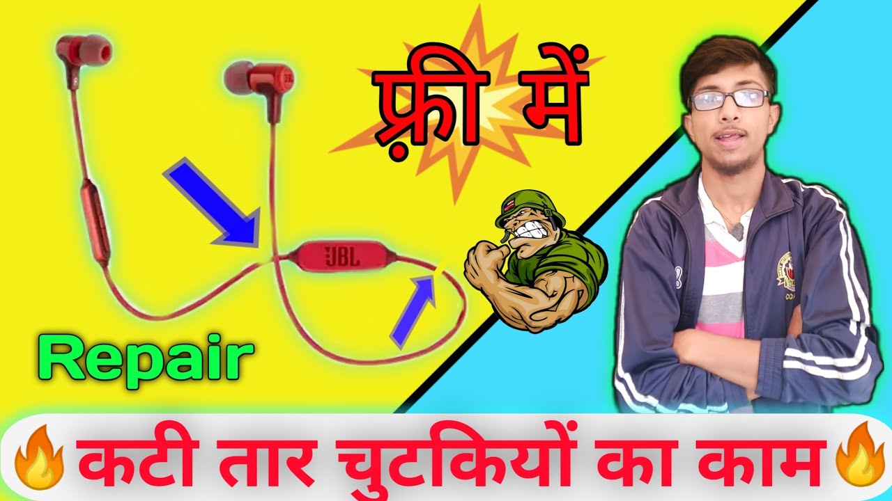 Repair JBL Bluetooth Neckband Repair bluetooth headphone broken