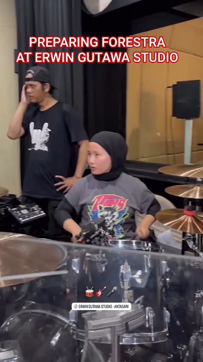 ERWIN GUTAWA STUDIO #drummer #forestra #vob #voiceofbaceprot #marsyavob #sitivob #widivob