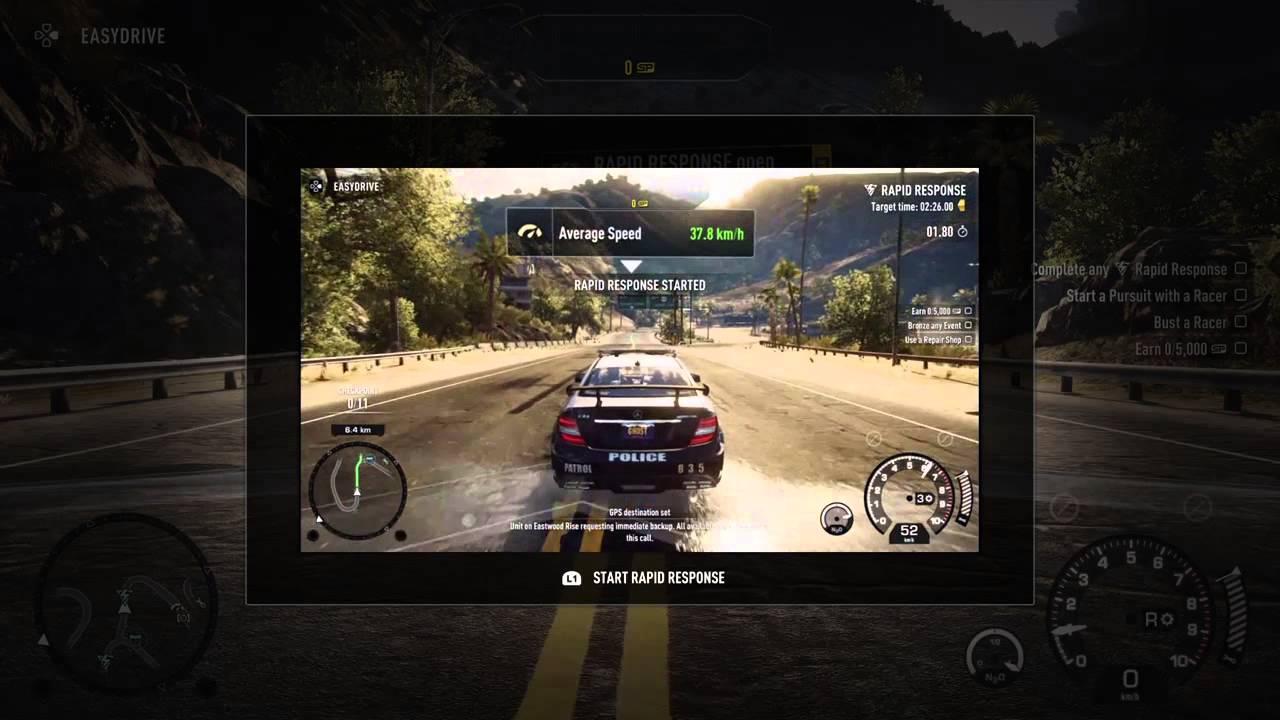 Need for Speed Rivals PS4 Story Mode 100% (Part 2) gameplay walktrhough ...
