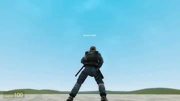 How to become invisible in GMod