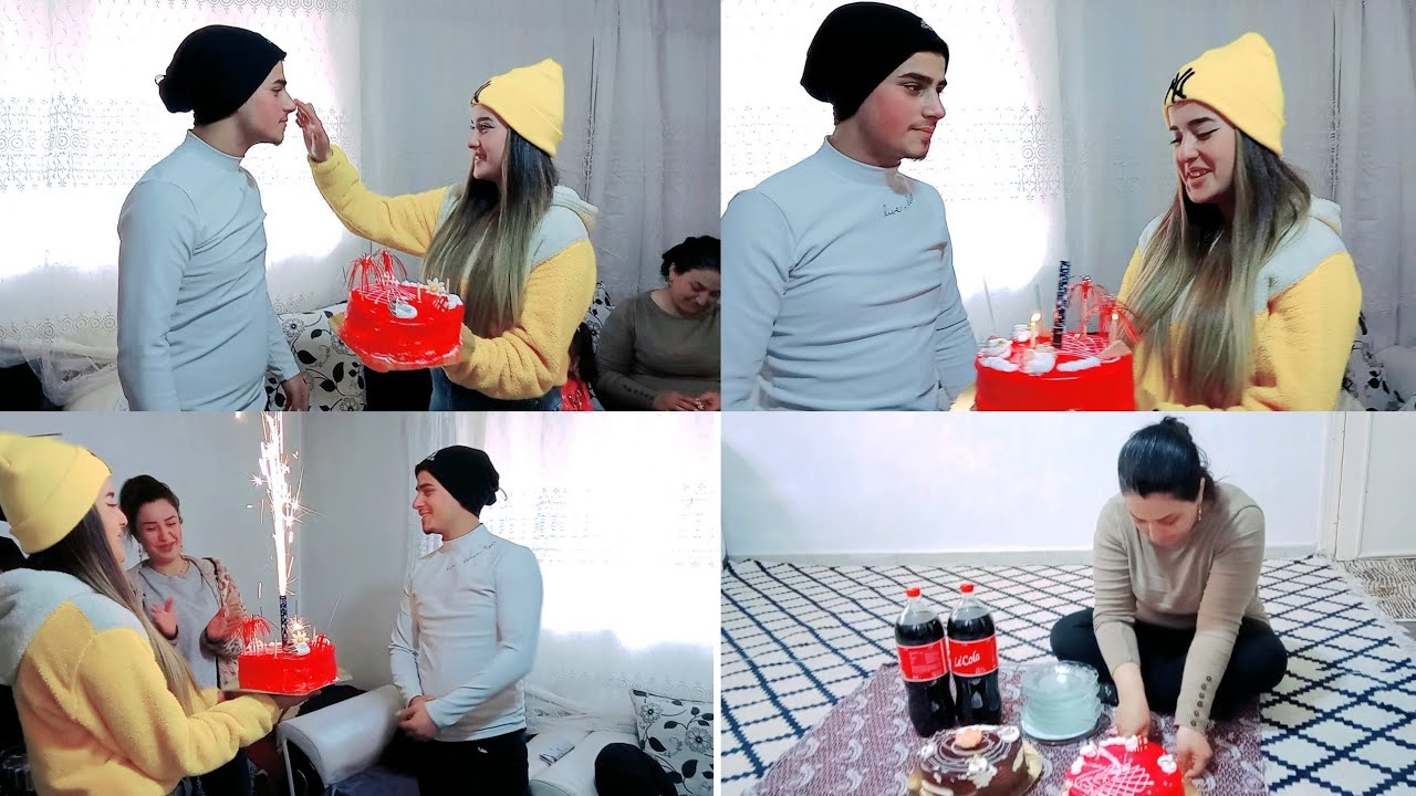 اليوم فاطمه سويت مفاجاه لا خطيبه كان عيد ميلاد جوان 🎂2004/2/20 ان شاء الله العمر كله 💯