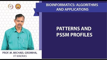Patterns and PSSM profiles