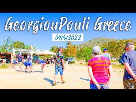 Crete Greece, Georgioupolis Crete, Walking Tour 4K, Kreta 2022 || Greece🇬🇷