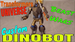 Custom Transformers Universe Beast Wars Dinobot - GotBot True Review NUMBER 474