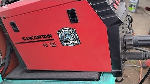 How to install welding wire in the Arccaptain Mig200 welder