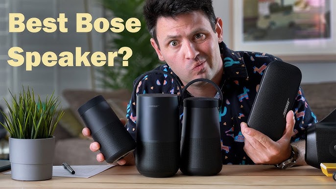BEST Bose Speaker?? Bose Soundlink Flex vs micro, Color II, and revolve + 