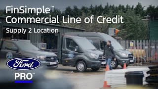Supply 2 Location | FinSimple™ Commerical Line of Credit | Ford Pro™