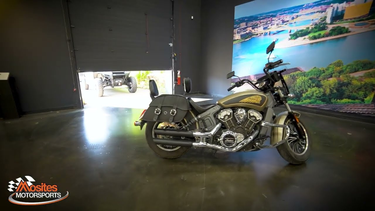 Used 2018 Indian Motorcycle Scout Icon ABS Motorcycle For Sale In