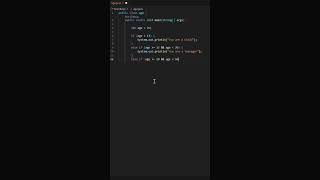 If Else Ladder in Java 🔥| Age Group Program for Beginners #coding #java #javaforbeginners #javabasic