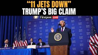 LIVE: Trump Claims He Stopped India-Pakistan War With 200% Tariff Threat |“11 Jets Shot Down” Remark