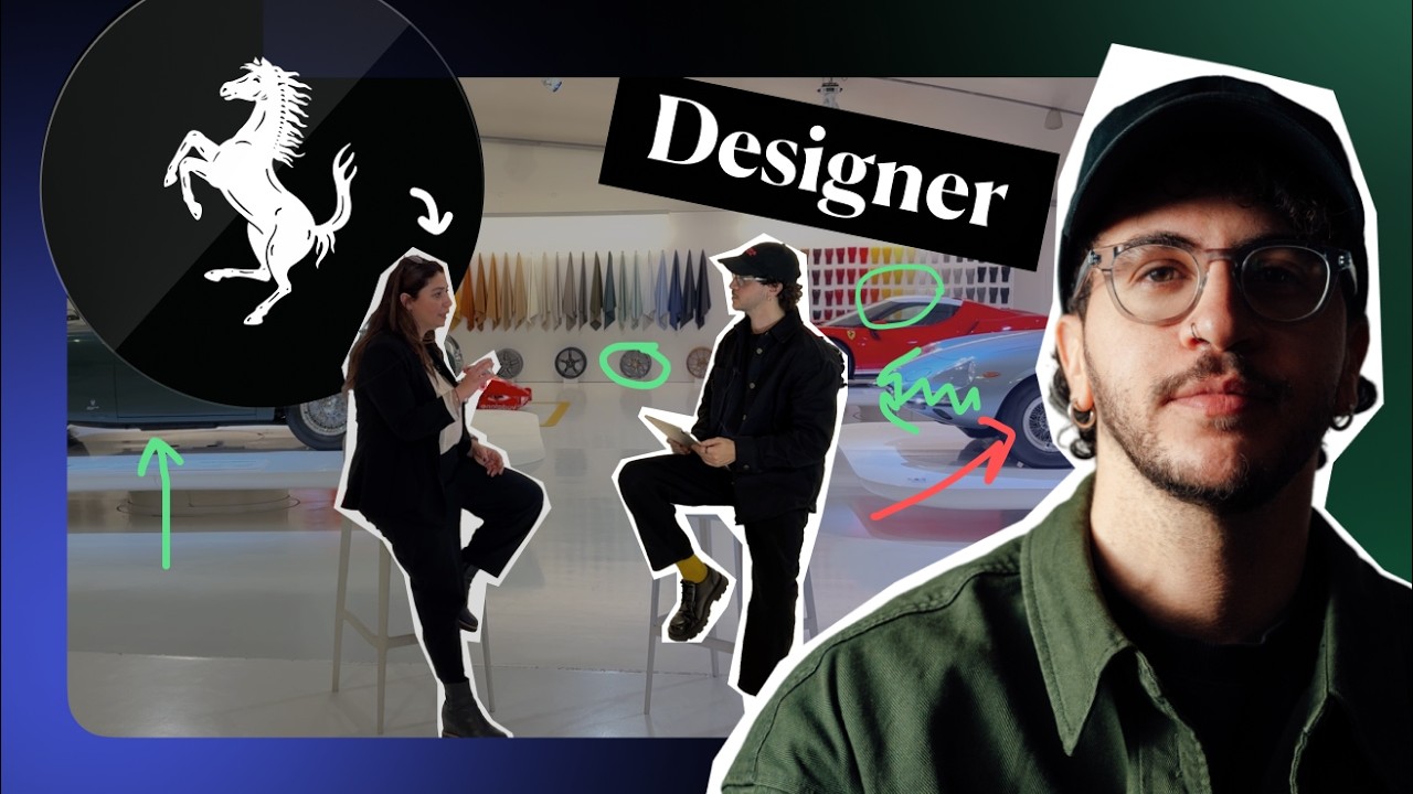 Come nasce una FERRARI, intervista ai designer
