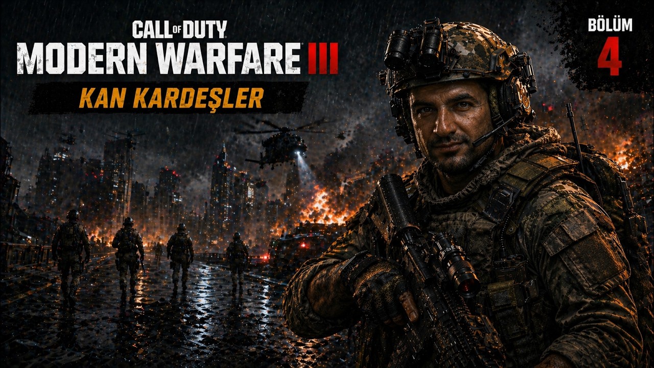 Kan Cod Kan Kardeşler | COD: Modern Warfare 3 | Bölüm 4 - YouTube