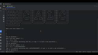 Calculator in Python