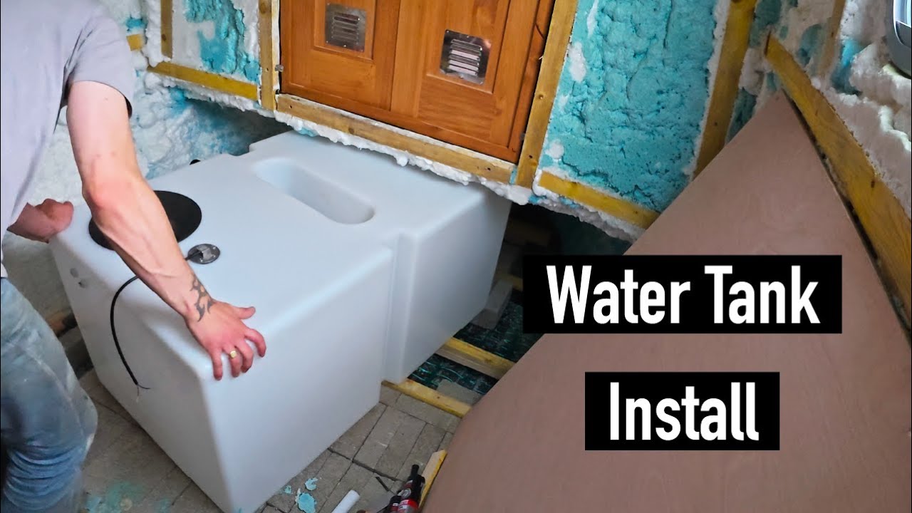 Episode 9 - Water Tank and Tribute to our Boatbuilder - Narrowboat Susan Marie