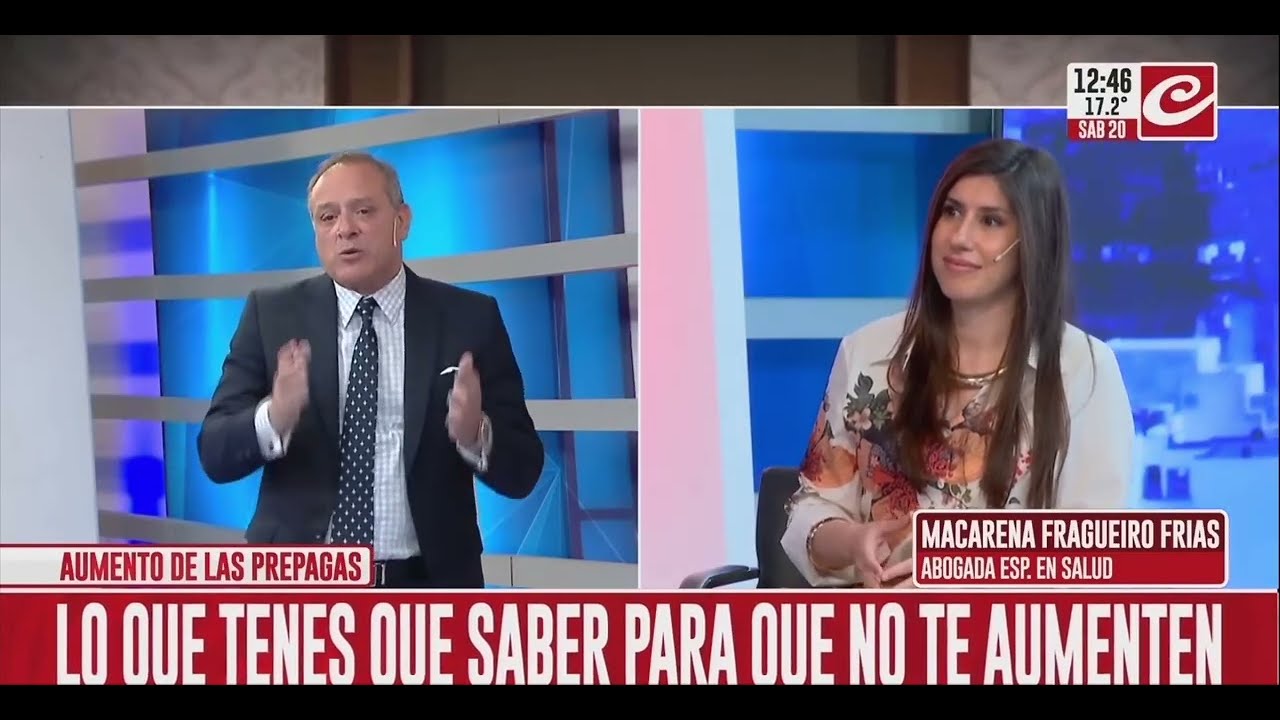 Macarena Fragueiro Frias ABOGADAS DE SALUD® en Crónica - Aportes a Prepagas - Resolución 1725/2025