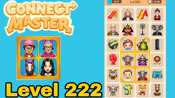 Connect master match puzzle level 222 solution walkthrough 