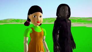 Scary Teacher 3D vs Squid Game Painting New dress Squid Girl Nice or Error 5 Times Challenge