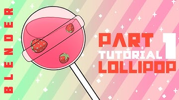 Blender "Lollipop" Modeling Tutorial Series #1