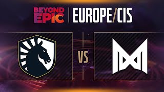 Liquid vs Nigma Game 2 - Beyond Epic: EU/CIS - Winners' Finals w/ Trent & Gareth