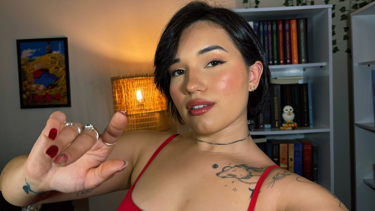 Eu não preciso de muito para te fazer dormir nesse asmr | Fala suave, hand sounds....