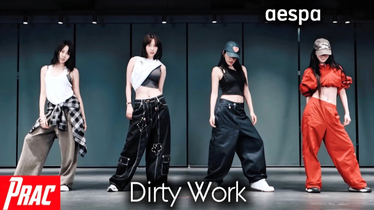 aespa Dirty Work ワーナー カリナ ウィンター ユニット Aespa 'Dirty Work' Dance Video Breakdown | TikTok