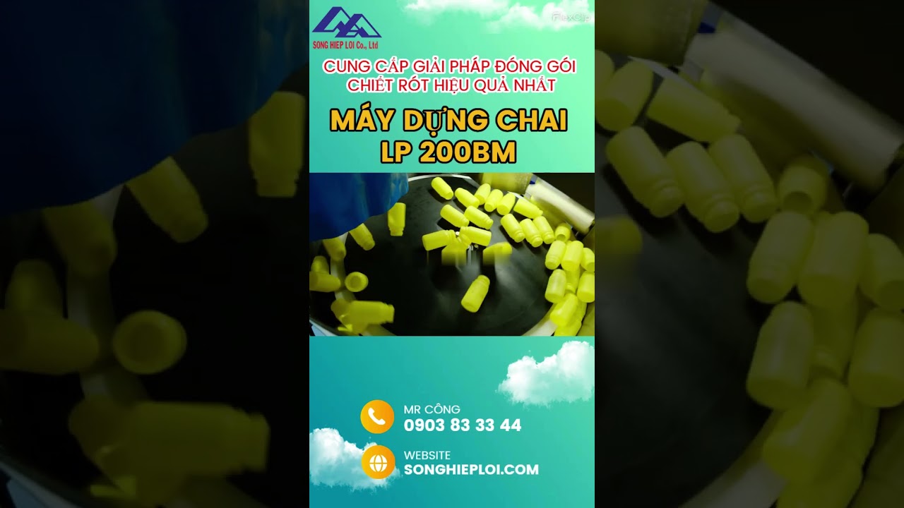 Máy dựng chai LP200 BM