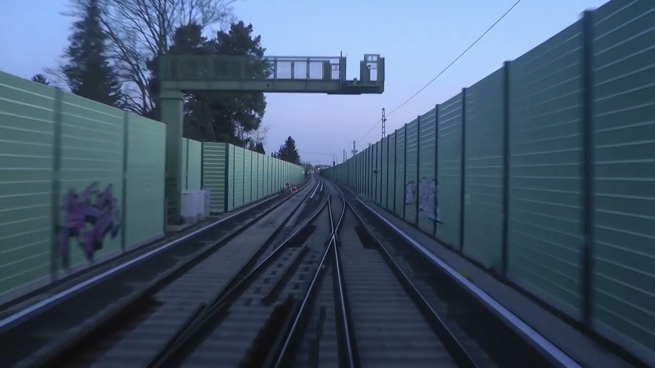 S-Bahn Berlin 2025 Linie S2 - Führerstandsmitfahrt