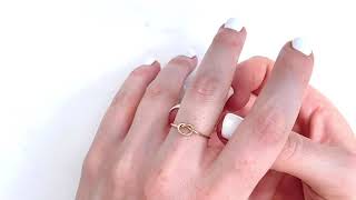 Gold Knot Ring