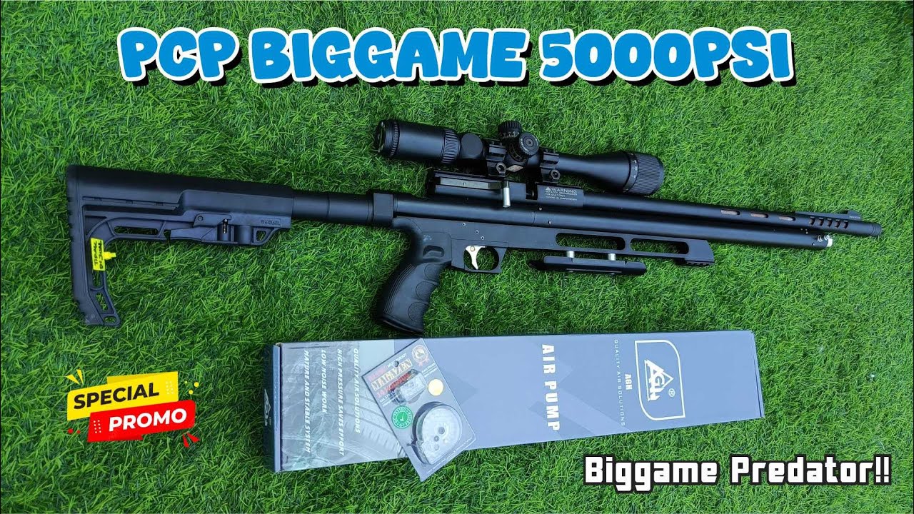 PCP BIGGAME PREDATOR MORTAL 5000PSI PCP BIGGAME TERBARU 2025 | PCP BIG GAME LONG RANGE TERBAIK