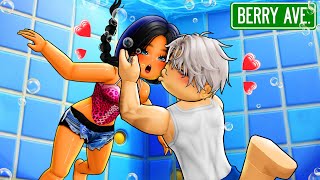 ONLY BOY in an ALL GIRLS' Pool Party?! | Berry Avenue Story screenshot 1