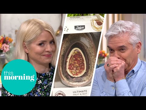 Naughty Looking Easter Egg Gives Phillip & Holly the Giggles | This Morning