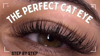 How to Create the PERFECT Cat Eye Classic Set | STEP BY STEP | The BEST Tutorial |Eyelash Extensions screenshot 4