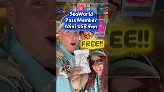 FREE SeaWorld USB Fan #seaworld #shorts #free #disney #fan #iphone #phone #disneyworld #summer #fun