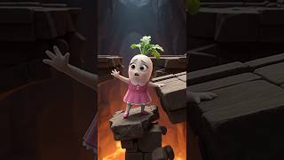 Aloo Discovered the Secret of the Golden Seed! 🥔🌱😱 #Shorts #ViralShorts #cartoon #bome