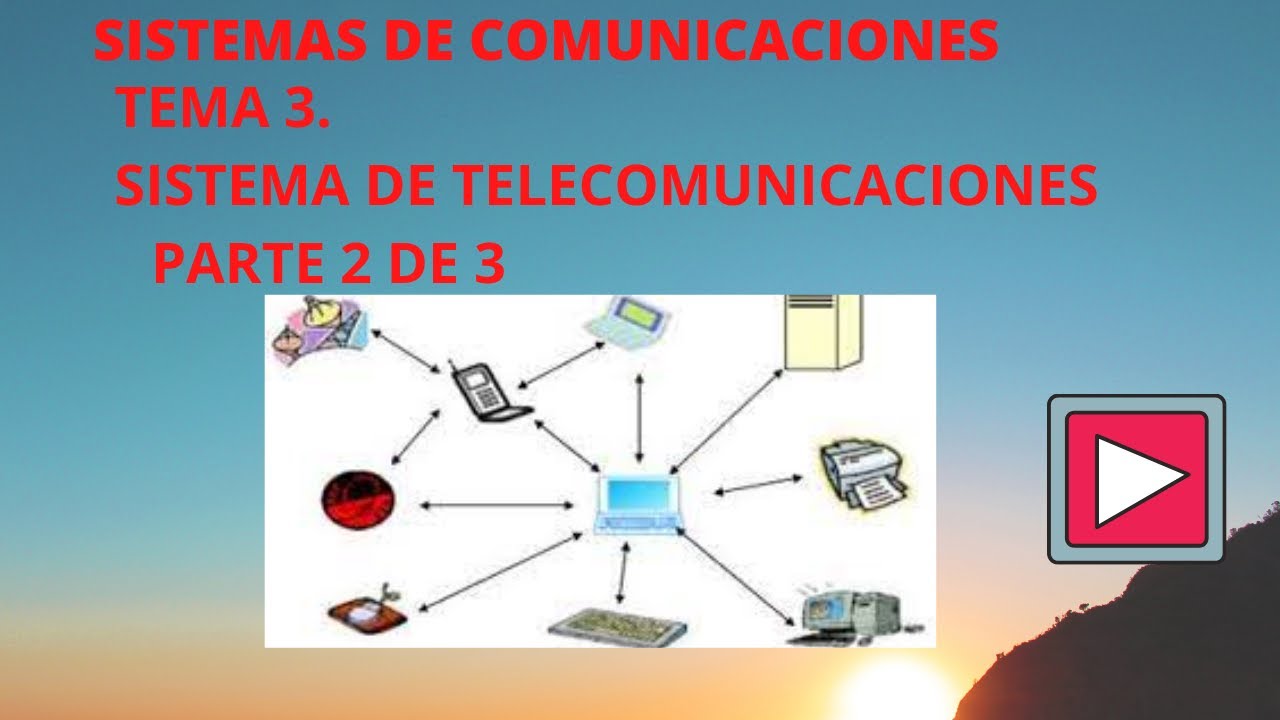TEMA 3 SISTEMAS DE TELECOMUNICACIONES PARTE 2 - YouTube