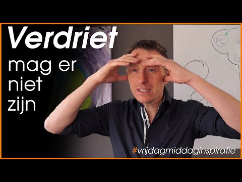 Verdriet mag er niet zijn (en dus kunnen we niet loslaten)