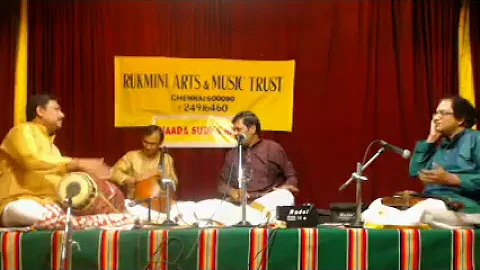 Parivadini LIVE- Vid. Prapancham S.Balachandran  Flute @ Rukmini Arts & Music Trust