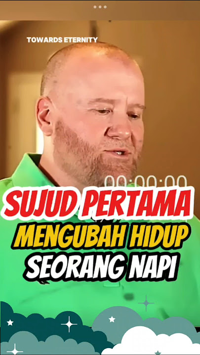 Sujud pertama yang mengubah hidup seorang napi
