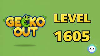 Gecko Out level 1605 Walkthrough & Solution