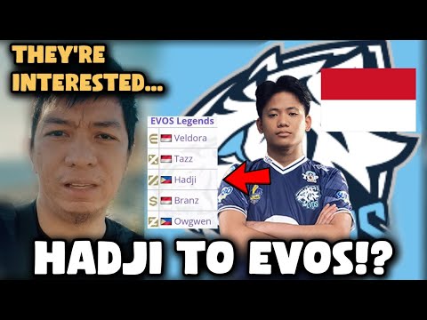 EVOS LEGENDS AND OTHER INDO TEAMS ARE INTERESTED TO HADJI REVEALED BY BON CHAN...😮