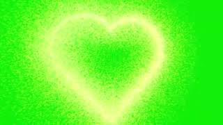 Сердце На Зеленом Фоне, День Влюбленных Хромакей