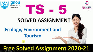 TS-5 Solved Assignment 2020-21 | IGNOU Solved Assignment | Tourism