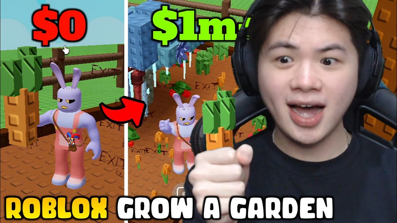KITA JADI TUKANG KEBUN TERKAYA DI SERVER DALAM 24 JAM!! | Roblox Grow a Garden - Indonesia