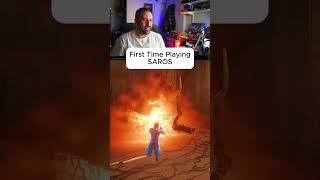 Playing SAROS for the first time was FUN #shorts