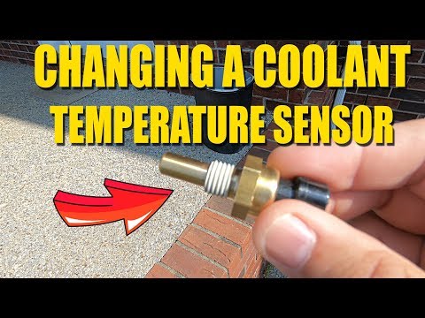 Changing a Coolant Temperature Sensor
