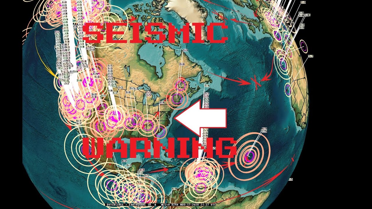 11/17/2020 -- West Coast USA California seismic unrest and NEW FIRES