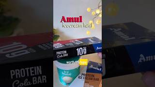 Protein Ice Cream Found! | Amul High Protein Ice Cream Haul #shorts