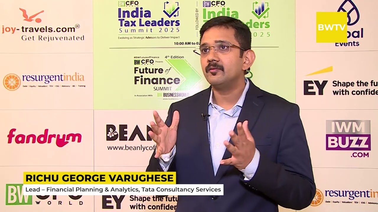 Richu George Varughese - Tata Consultancy Services | BW CFO World Future of Finance Awards 2025