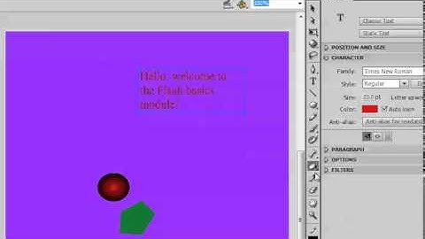 How to use Eyedropper Tool in Adobe Flash