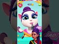 K-Pop Demon Hunters Cosplay | My Talking Angela 2 Transformation#mytalkingangela2 #kpop #demonhunter